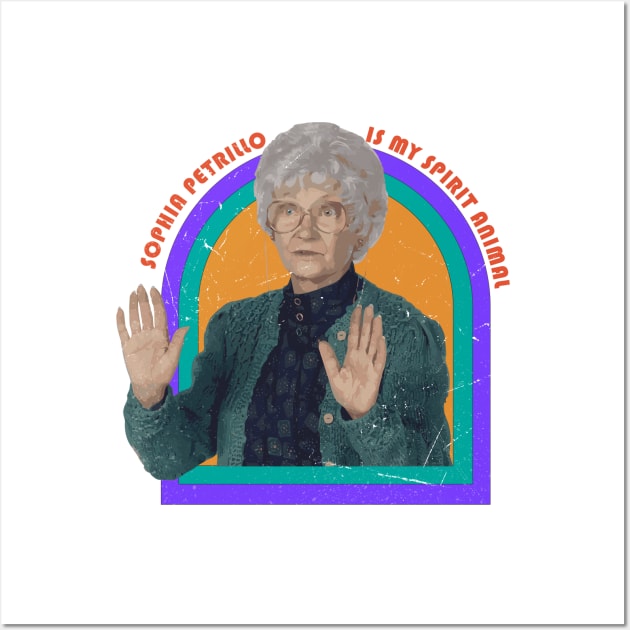 sophia petrillo is my spirit animal Wall Art by LAKOSH